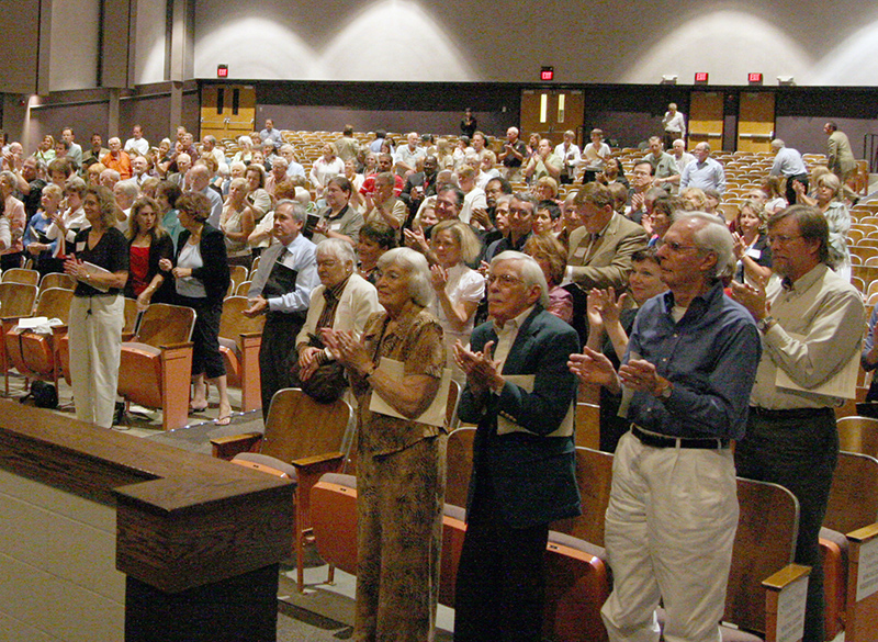 Ralph Bedwell in the audience
