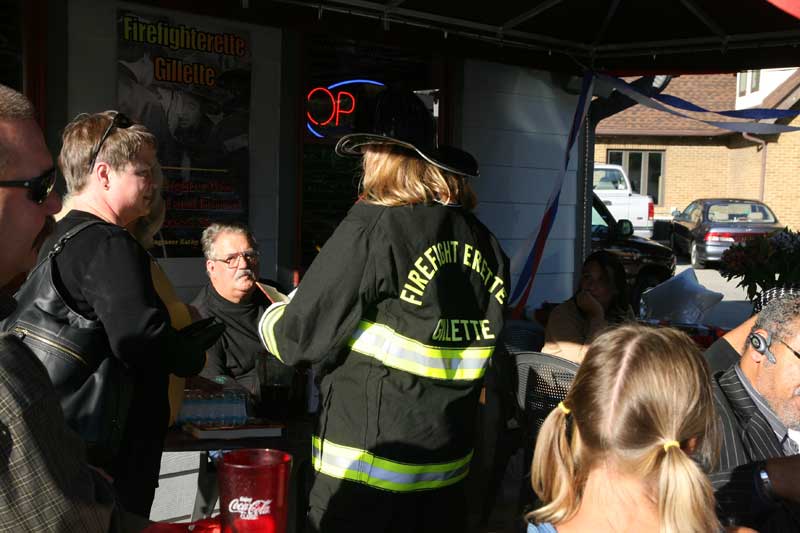 Kathy Gillette releases book of female fire-fighting memories - By Rebecca Davidson