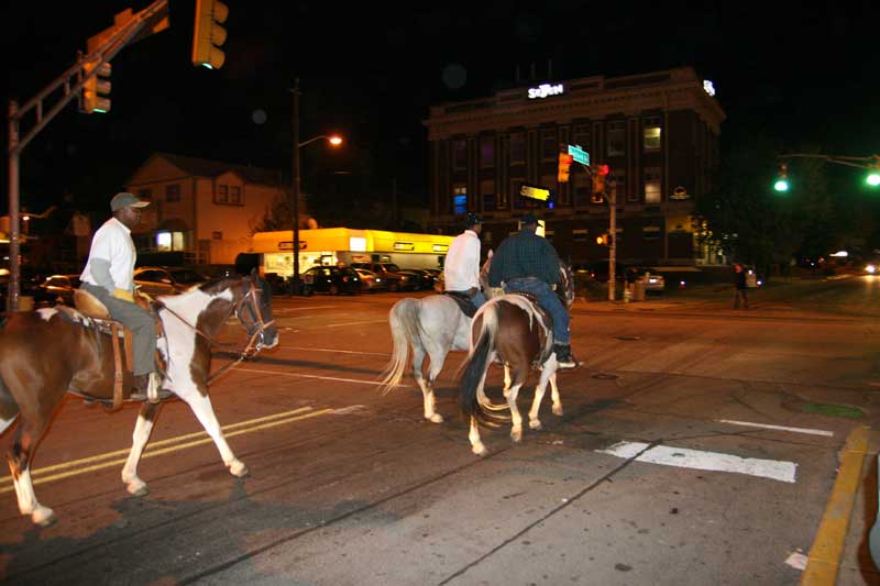 Random Rippling - Men on horseback on Guilford