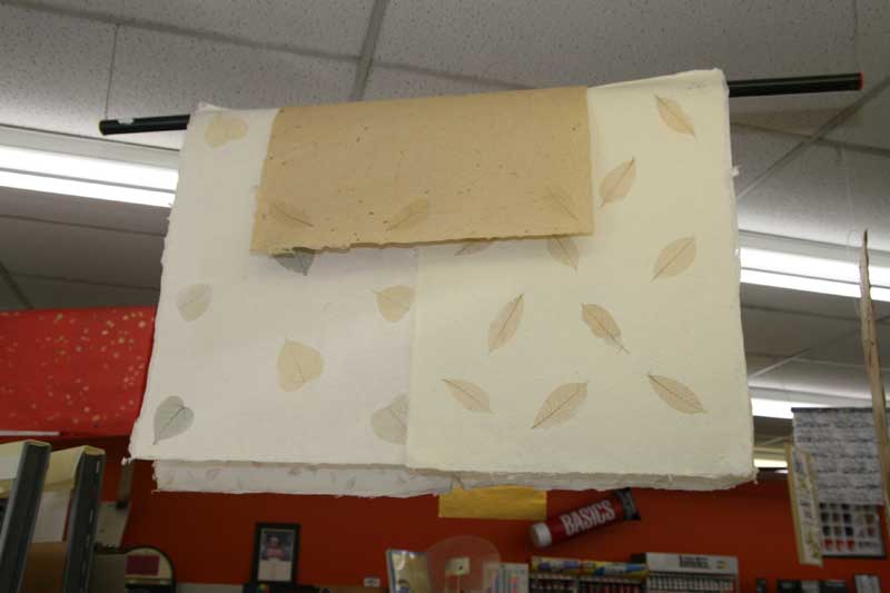 Art paper explodes at BR art store - By Heidi Huff