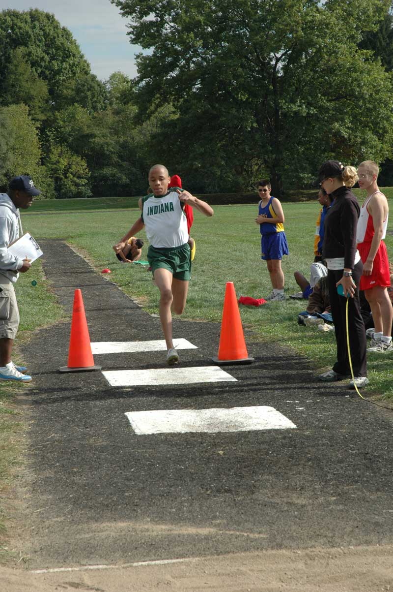 Random Rippling - Indiana School for the Blind holds track meet