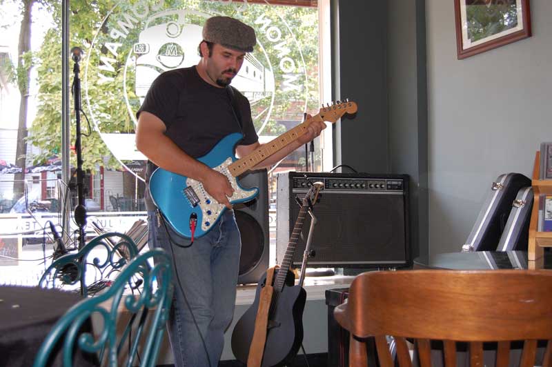 Luke Austin Daugherty at Monon Coffee Co.