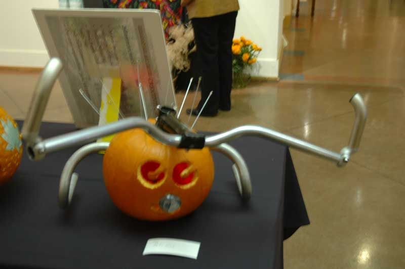 Bike Line's award-winning pumpkin