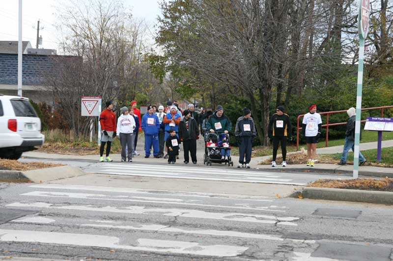 The Thanksgiving Turkey appears for the fifth year in a row in Broad Ripple