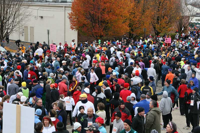 The Thanksgiving Turkey appears for the fifth year in a row in Broad Ripple