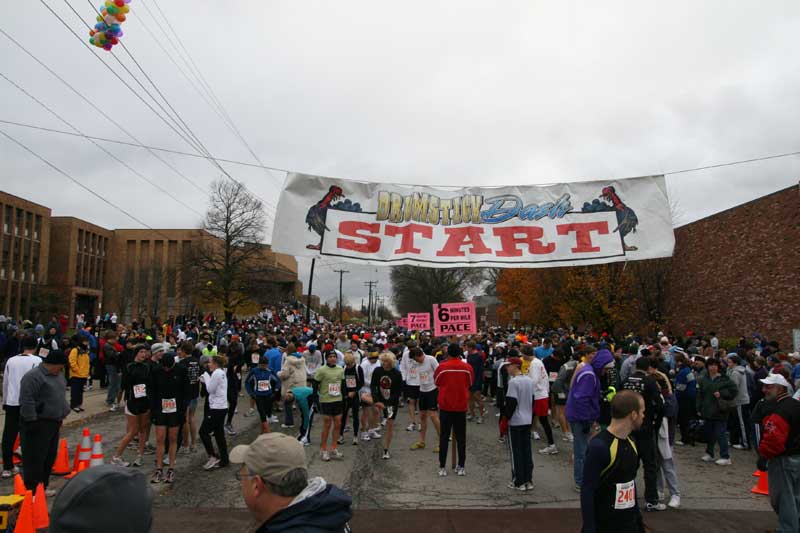 The Thanksgiving Turkey appears for the fifth year in a row in Broad Ripple