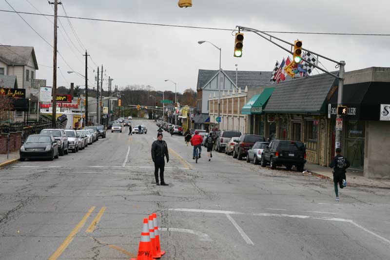 The Thanksgiving Turkey appears for the fifth year in a row in Broad Ripple