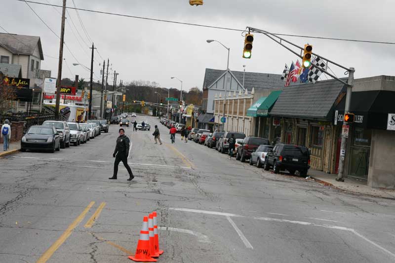 The Thanksgiving Turkey appears for the fifth year in a row in Broad Ripple