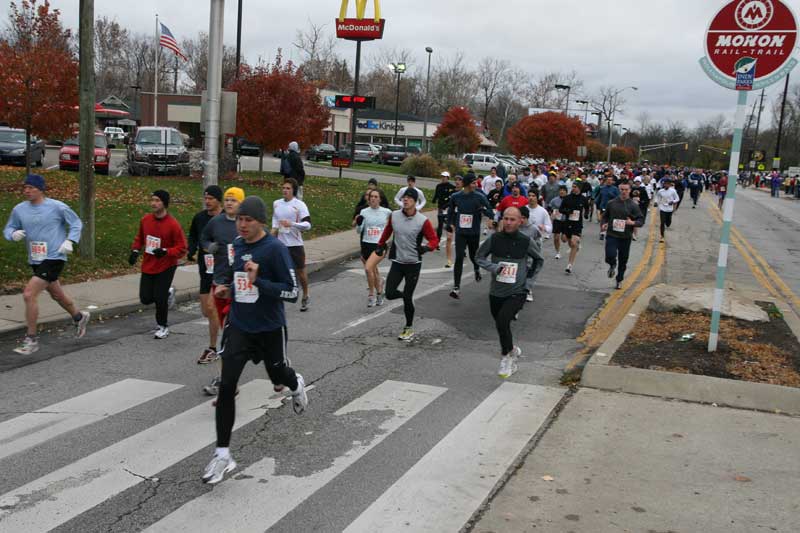 The Thanksgiving Turkey appears for the fifth year in a row in Broad Ripple