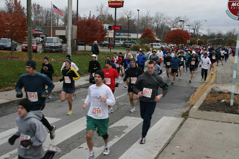 The Thanksgiving Turkey appears for the fifth year in a row in Broad Ripple