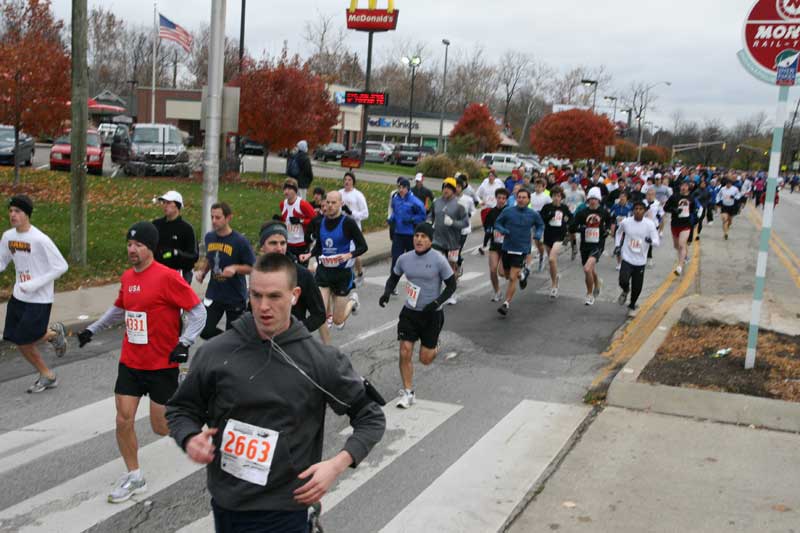 The Thanksgiving Turkey appears for the fifth year in a row in Broad Ripple