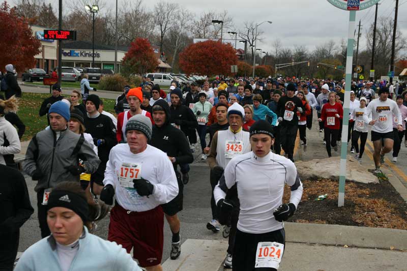 The Thanksgiving Turkey appears for the fifth year in a row in Broad Ripple