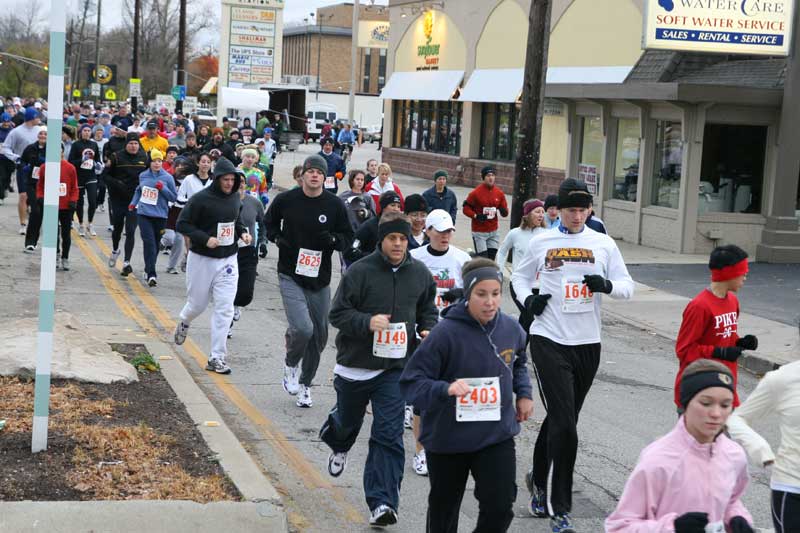 The Thanksgiving Turkey appears for the fifth year in a row in Broad Ripple