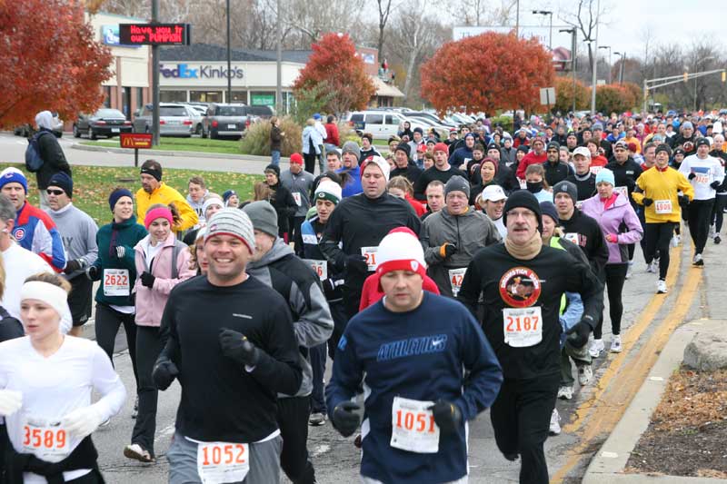 The Thanksgiving Turkey appears for the fifth year in a row in Broad Ripple