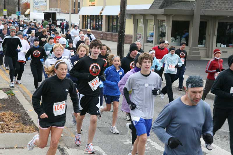 The Thanksgiving Turkey appears for the fifth year in a row in Broad Ripple