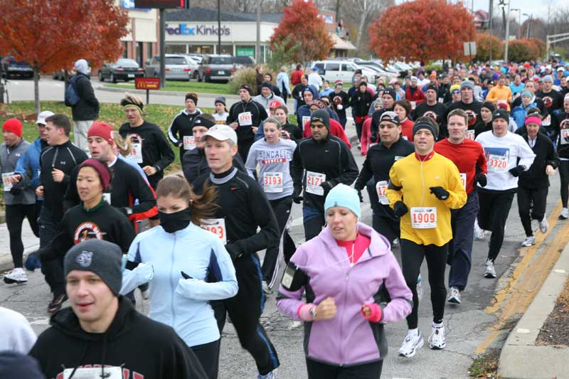 The Thanksgiving Turkey appears for the fifth year in a row in Broad Ripple