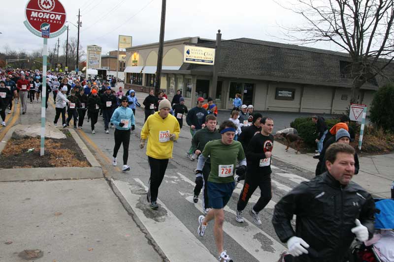 The Thanksgiving Turkey appears for the fifth year in a row in Broad Ripple