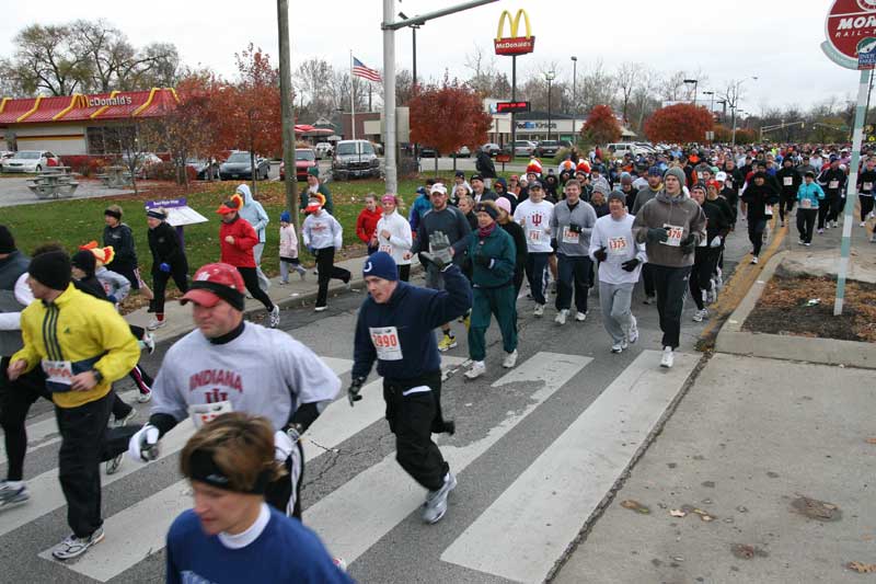 The Thanksgiving Turkey appears for the fifth year in a row in Broad Ripple