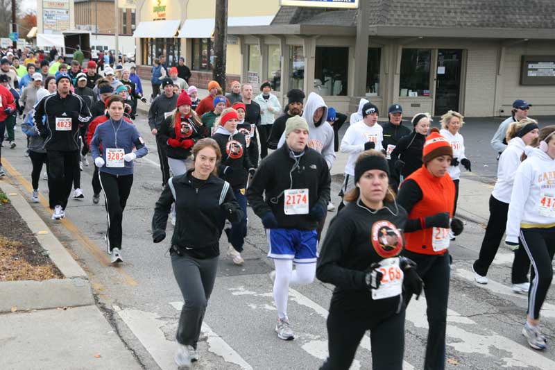 The Thanksgiving Turkey appears for the fifth year in a row in Broad Ripple