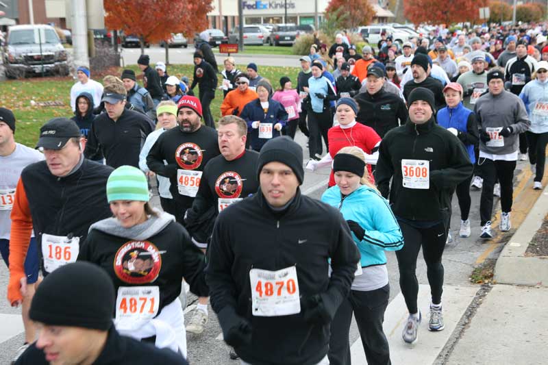 The Thanksgiving Turkey appears for the fifth year in a row in Broad Ripple