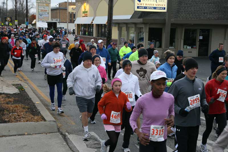 The Thanksgiving Turkey appears for the fifth year in a row in Broad Ripple