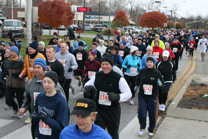 The Thanksgiving Turkey appears for the fifth year in a row in Broad Ripple