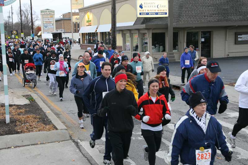 The Thanksgiving Turkey appears for the fifth year in a row in Broad Ripple