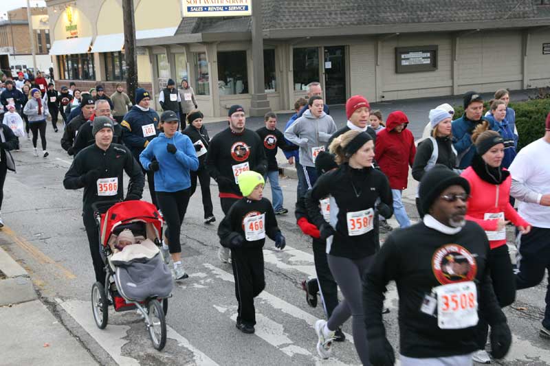 The Thanksgiving Turkey appears for the fifth year in a row in Broad Ripple