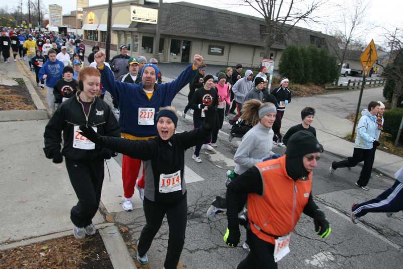 The Thanksgiving Turkey appears for the fifth year in a row in Broad Ripple