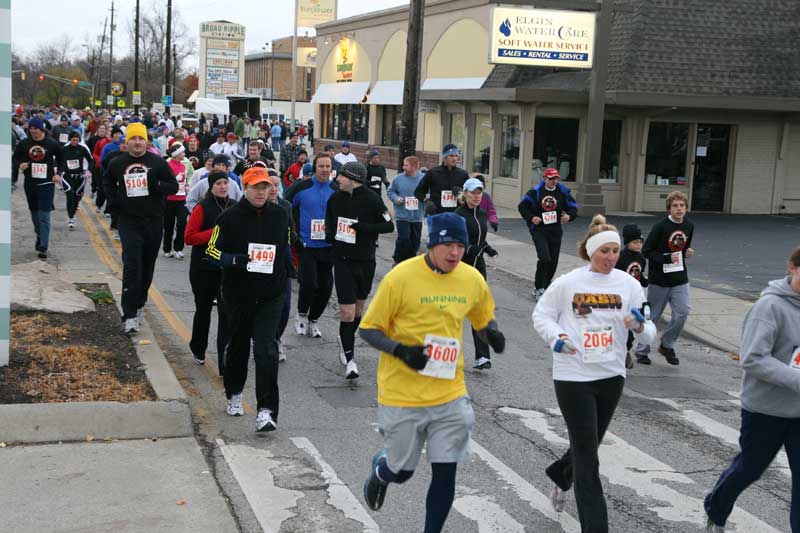 The Thanksgiving Turkey appears for the fifth year in a row in Broad Ripple