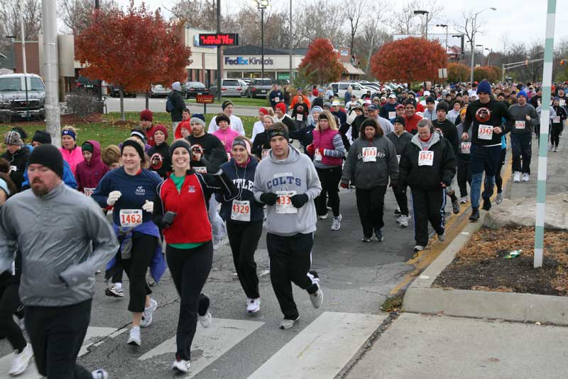 The Thanksgiving Turkey appears for the fifth year in a row in Broad Ripple