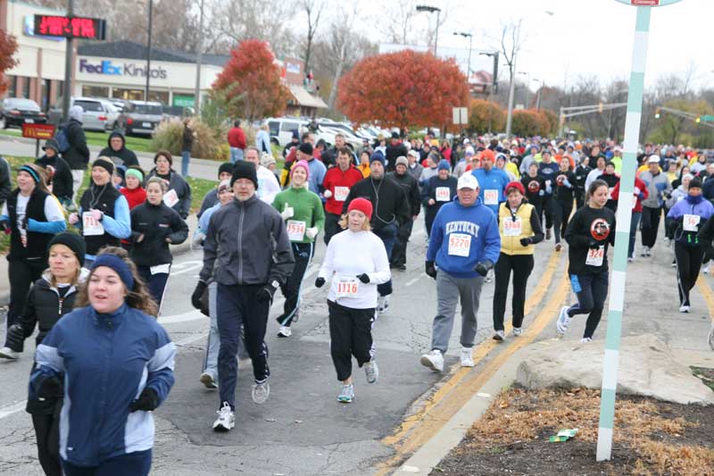 The Thanksgiving Turkey appears for the fifth year in a row in Broad Ripple