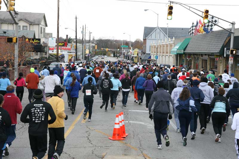 The Thanksgiving Turkey appears for the fifth year in a row in Broad Ripple