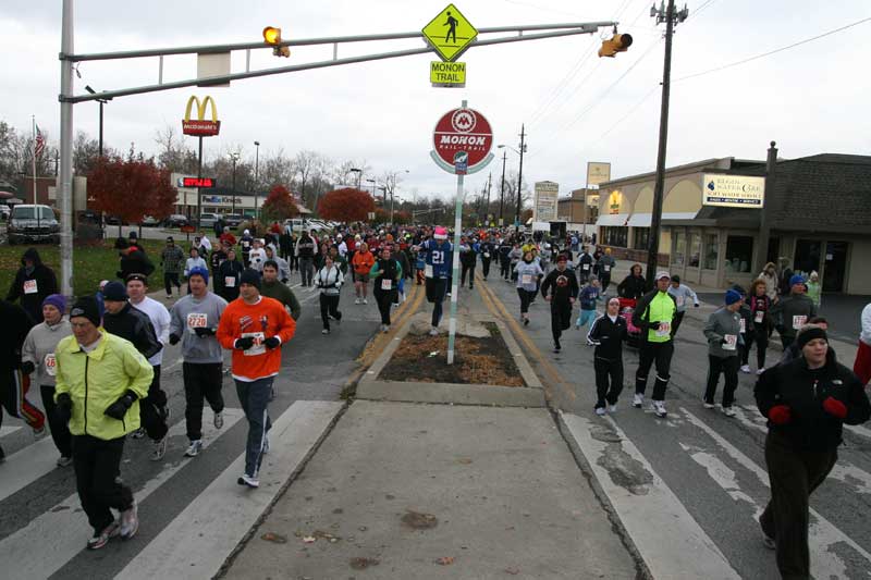 The Thanksgiving Turkey appears for the fifth year in a row in Broad Ripple