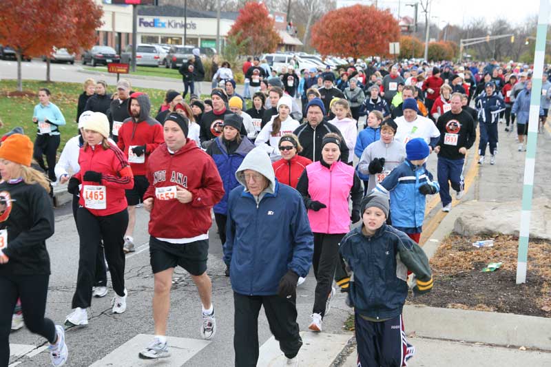 The Thanksgiving Turkey appears for the fifth year in a row in Broad Ripple