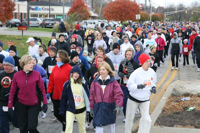 The Thanksgiving Turkey appears for the fifth year in a row in Broad Ripple