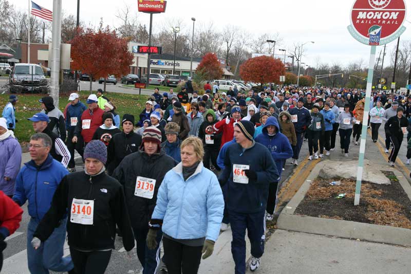 The Thanksgiving Turkey appears for the fifth year in a row in Broad Ripple