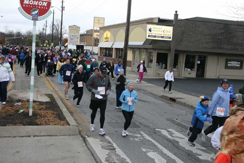 The Thanksgiving Turkey appears for the fifth year in a row in Broad Ripple