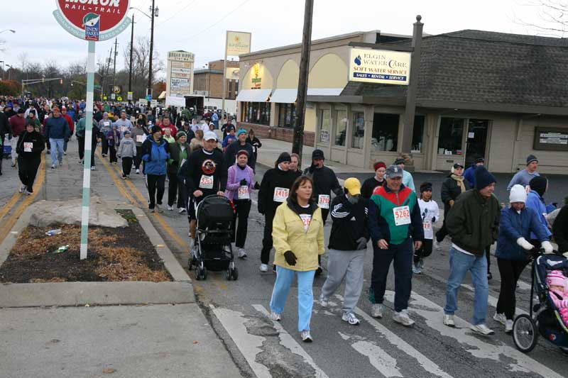 The Thanksgiving Turkey appears for the fifth year in a row in Broad Ripple