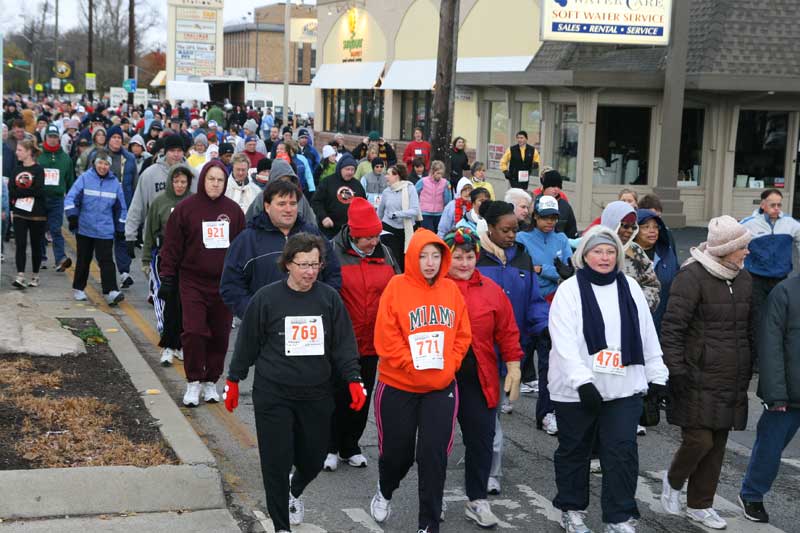 The Thanksgiving Turkey appears for the fifth year in a row in Broad Ripple