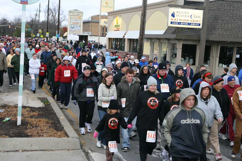 The Thanksgiving Turkey appears for the fifth year in a row in Broad Ripple