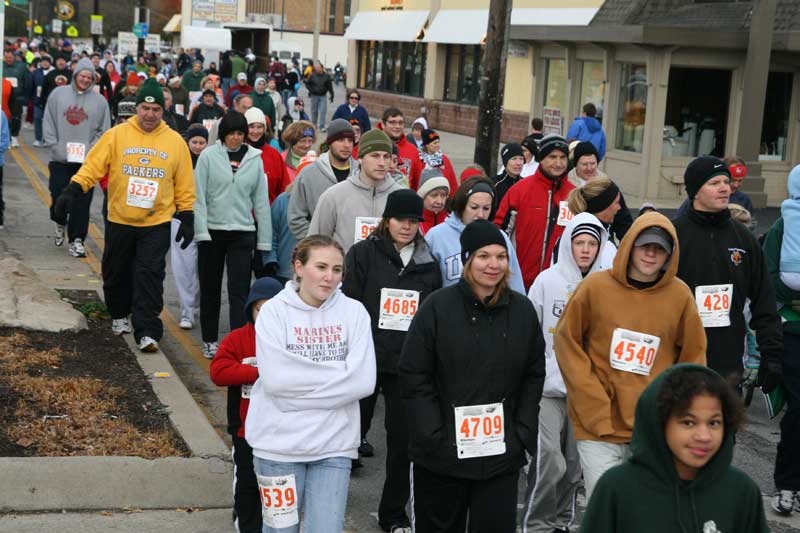 The Thanksgiving Turkey appears for the fifth year in a row in Broad Ripple