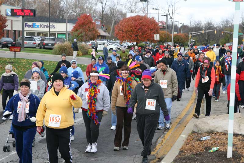 The Thanksgiving Turkey appears for the fifth year in a row in Broad Ripple