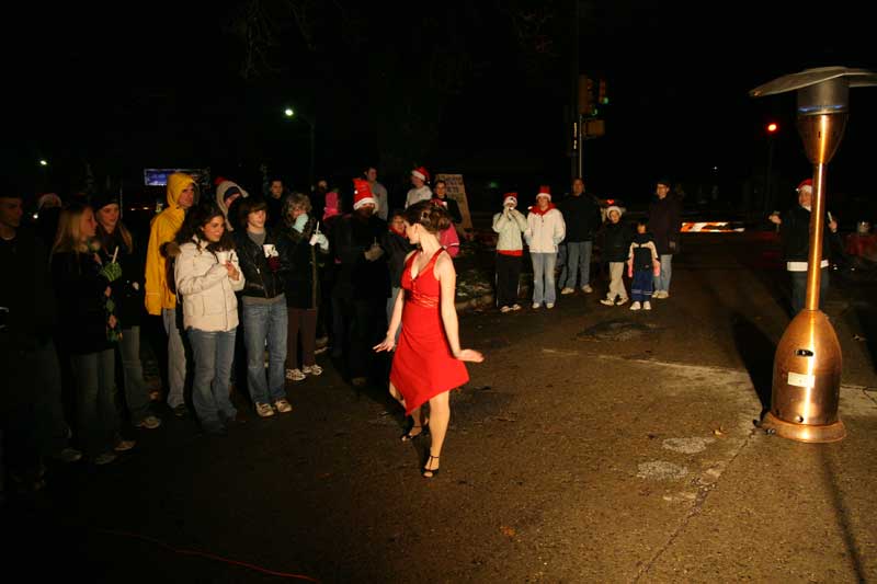 Random Rippling - Christmas on the Corner raised money for Ronald McDonald House