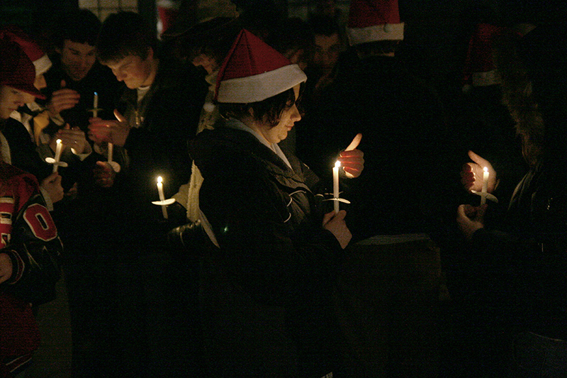 Random Rippling - Christmas on the Corner raised money for Ronald McDonald House