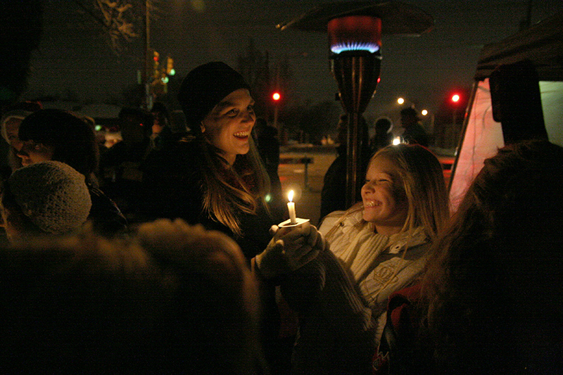 Random Rippling - Christmas on the Corner raised money for Ronald McDonald House