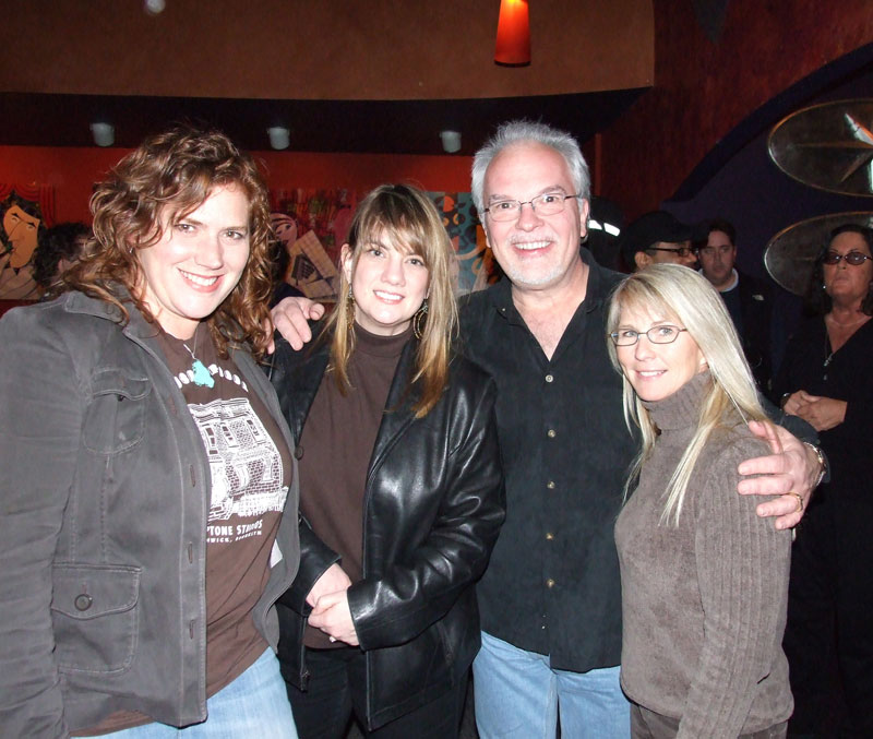 Jamie Ridpath, LuAnn Lancton, Bill Lancton, Kristi Lee at the Charlie Smith tribute.