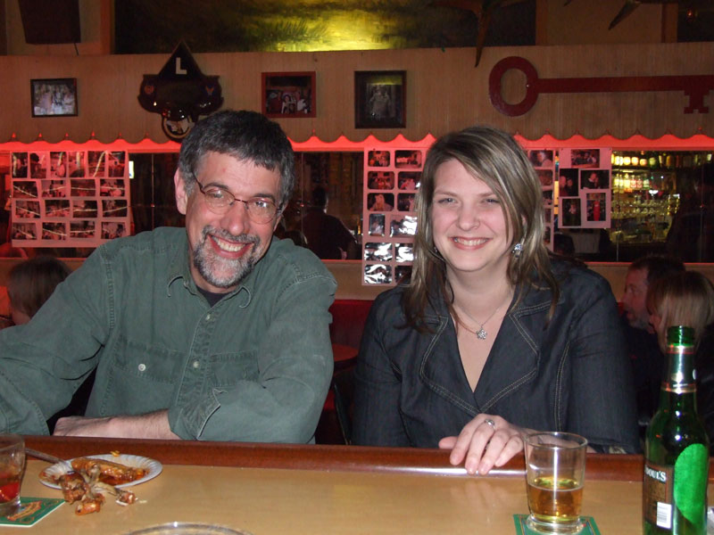 Marc and Cara at the Red Key