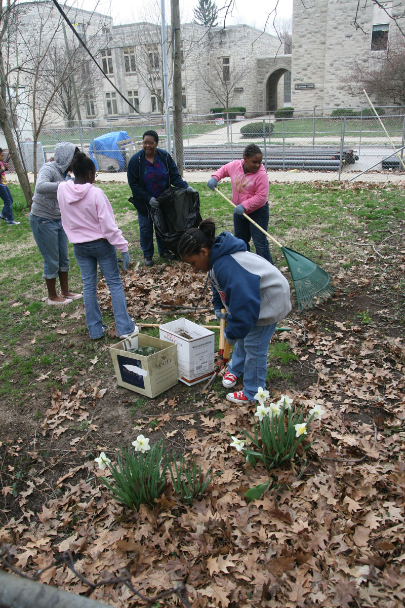 Random Rippling - School 84 garden day