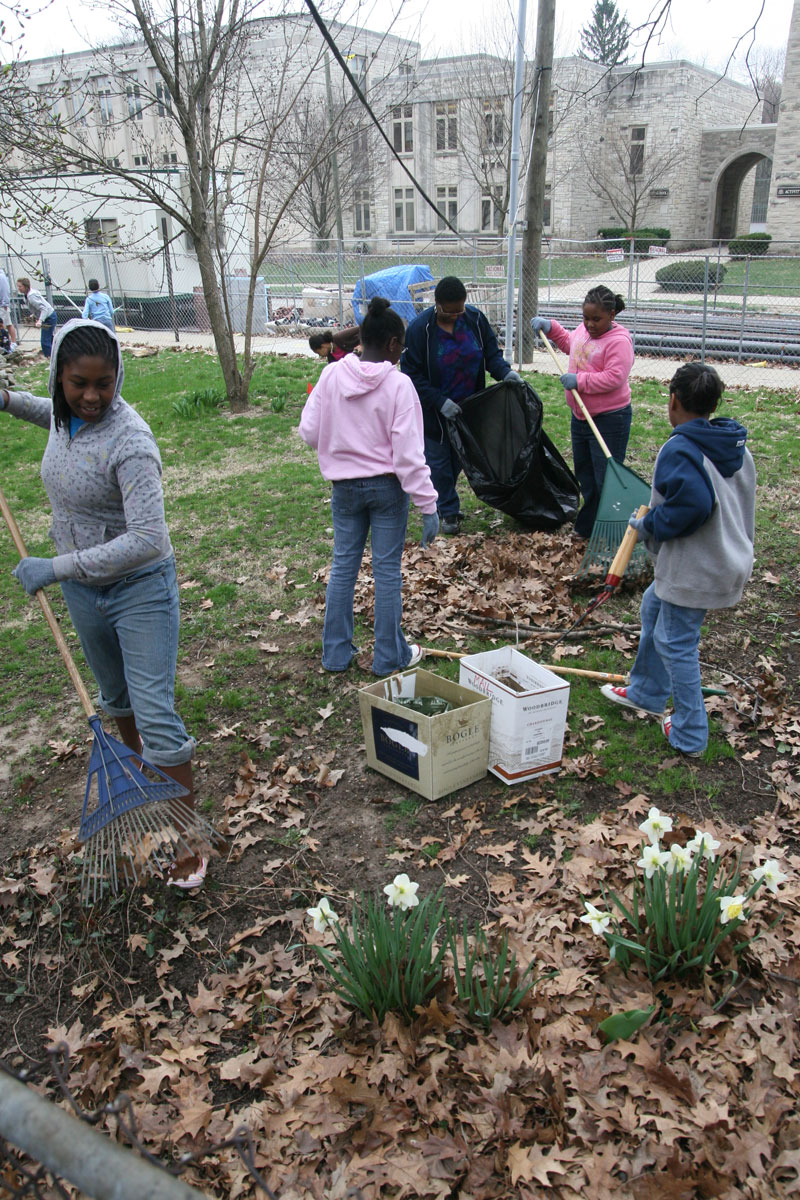 Random Rippling - School 84 garden day